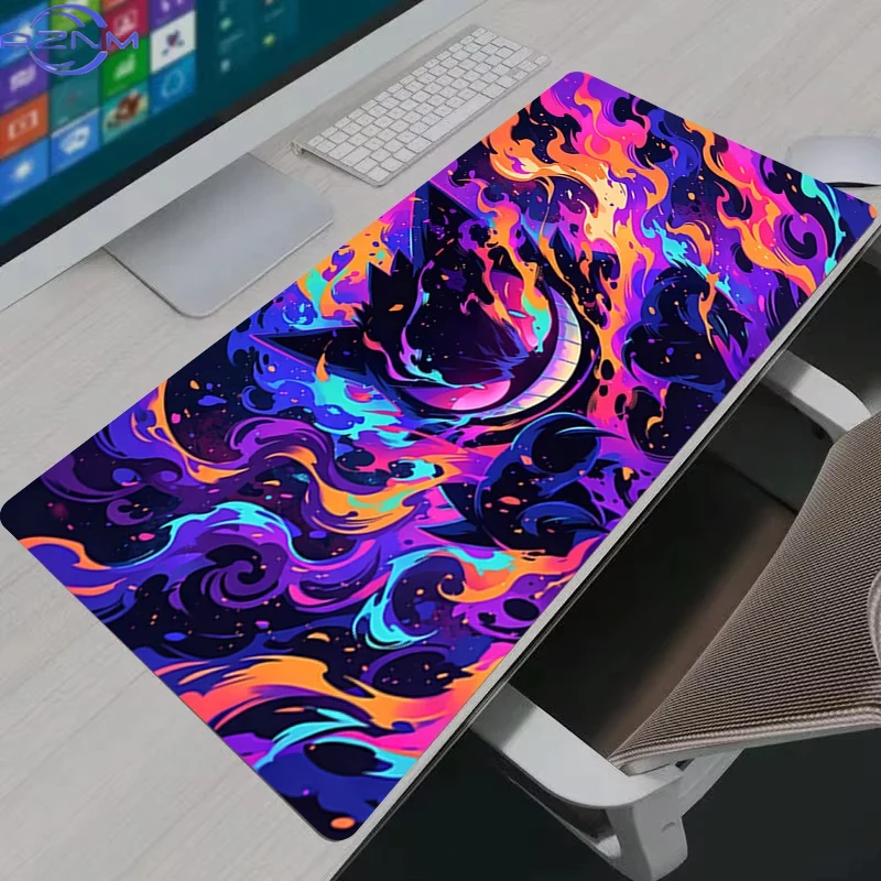 Tradescantia Purple - Mousepad Purple Ghost Monster Large Mouse