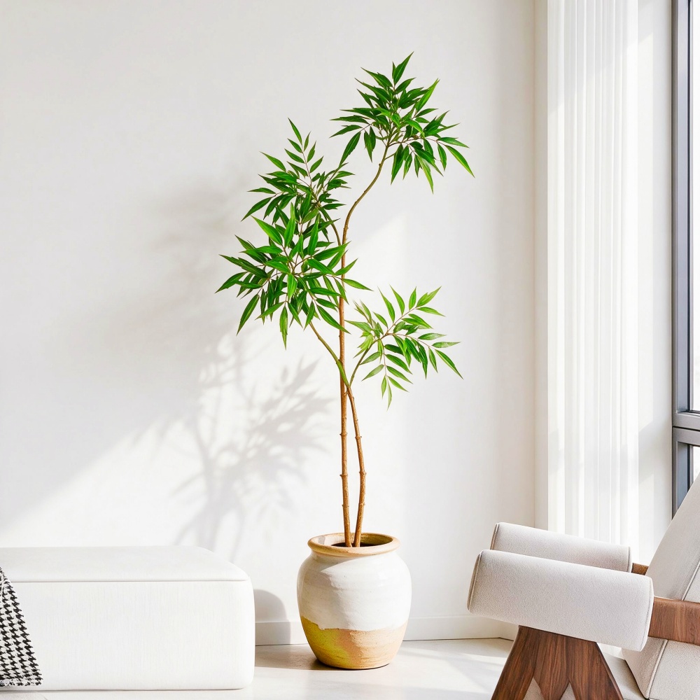130-160cm Large Artificial Ger - Ficus Lyrata Tree ulasan dan harga